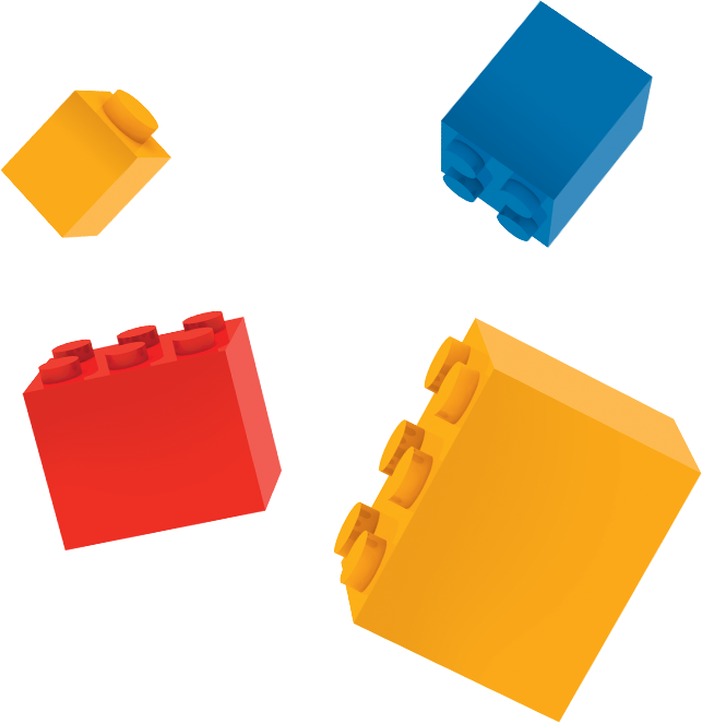 LEGO bricks used in STEM classes for kids at Young Engineers Calgary