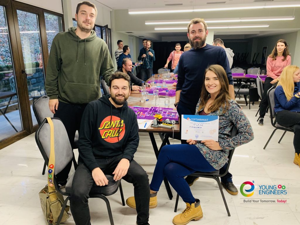 LEGO STEM team building activity for groups in Calgary